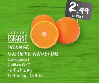 G20 Orange variété naveline offre