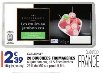 ALDI 20 Bouchées fromagères offre