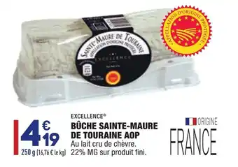 ALDI Bûche sainte-maure de touraine AOP offre
