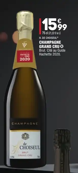 ALDI Champagne grand cru offre