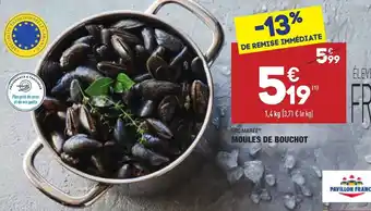 ALDI Moules de bouchot offre