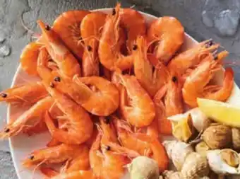 ALDI Crevettes entières cuites offre