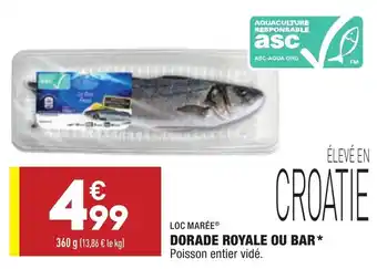 Dorade royale ou bar