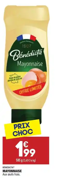 ALDI Mayonnaise offre