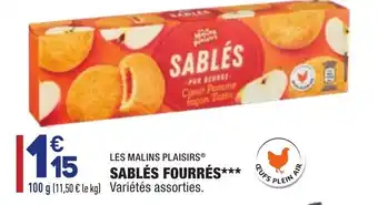 ALDI Sablés fourrés offre