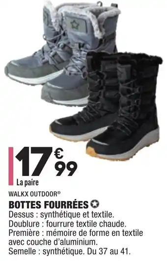 Bottes fourrées