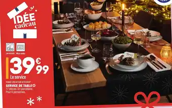 ALDI Service de table offre