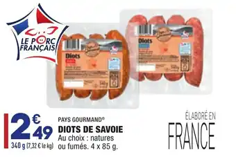 ALDI Diots de savoie offre