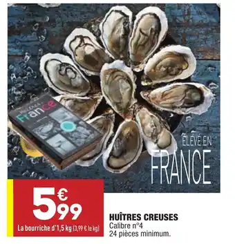 Huîtres creuses