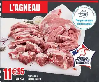 Cora x Carrefour Agneau : quart avant offre