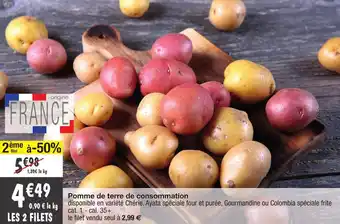 Migros Pomme de terre de consommation offre