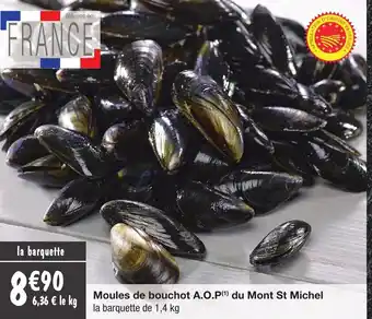 Migros Moules de bouchot A.O.P du mont st michel offre