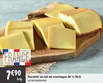 Migros Raclette au lait de montagne offre