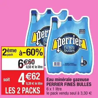 Migros Eau minérale gazeuse PERRIER FINES BULLES offre