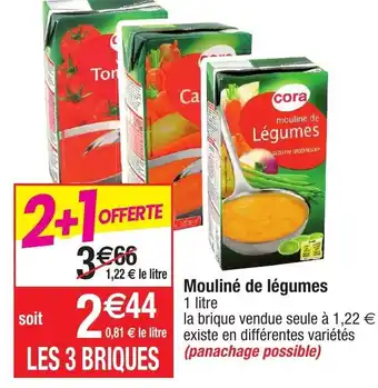 Mouliné de légumes