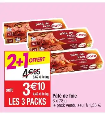 Migros Pâté de foie offre