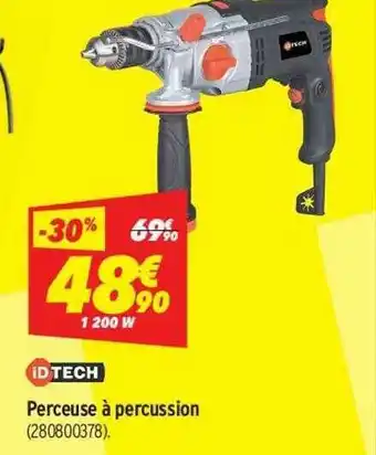 Bricorama Perceuse à Percussion Idtech offre