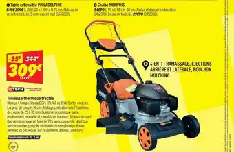 Bricorama Tondeuse Thermique Tractée Idtech offre