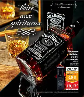 Tennessee Whiskey Old N°7 Jack Daniel's