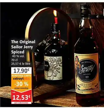 Colruyt The Original Sailor Jerry Spiced offre