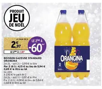 Intermarché Contact Boisson Gazeuse Standard Orangina offre