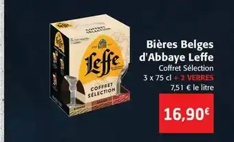 Colruyt Bières Belges D'abbaye Leffe offre