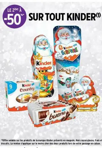Intermarché Contact Kinder offre