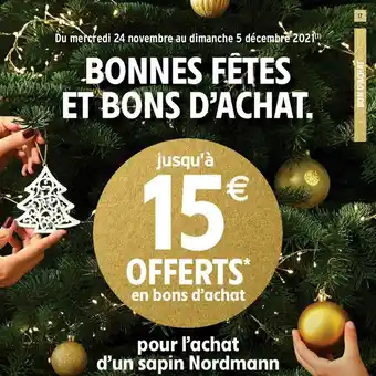 Intermarché Contact Sapin Nordmann offre