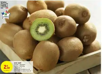 Intermarché Contact Kiwi Vert offre