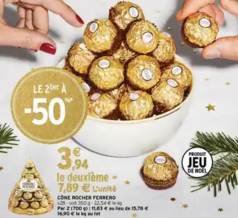 Cône Rocher Ferrero