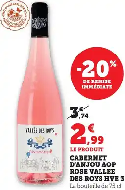 Bi1 Cabernet d'anjou aop rose vallee des roys hve 3 offre