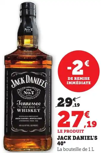 Bi1 Jack daniels 40 offre