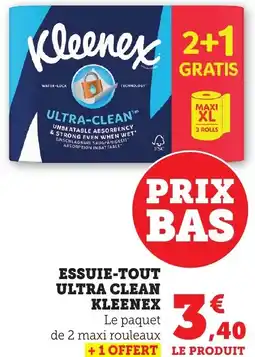 Bi1 Essuie-tout ultra clean kleenex offre