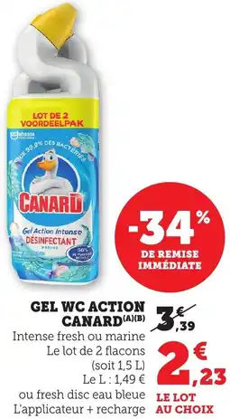 Bi1 Gel wc action canard offre