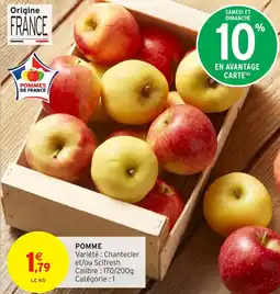 Intermarché Hyper Pomme offre