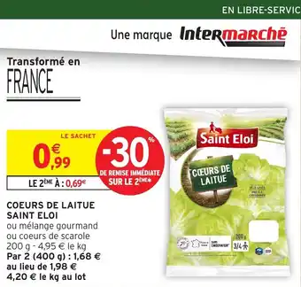 Intermarché Hyper SAINT ELOI Coeurs de laitue offre