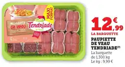 Bi1 Paupiette de veau tendriade offre