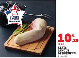 Bi1 Abats langue de boeuf offre