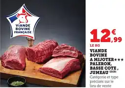 Bi1 Viande bovine a mijoter paleron, basse cote, jumeau offre