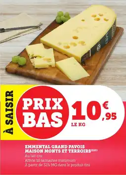 Bi1 Emmental grand pavois maison monts et terroirs offre
