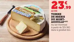 Bi1 Tomme de brebis du mont-aiguille offre