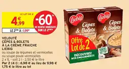 Intermarché Hyper LIEBIG Velouté cèpes & bolets à la crème fraiche offre