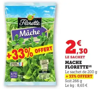 Bi1 Mache florette offre