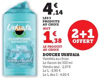 Super U Douche ushuaia offre