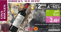 Match Château Tour de Grangemont Bergerac AOP offre