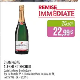 Match ALFRED ROTHSCHILD Champagne offre