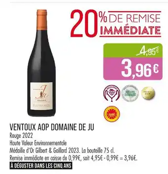 Match Domaine de Ju Ventoux AOP offre