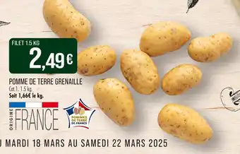 Match Pomme de Terre Grenaille offre