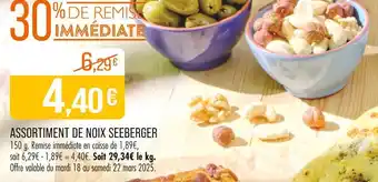 Match SEEBERGER Assortiment de noix offre