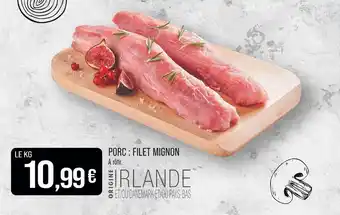 Match Porc : filet mignon offre